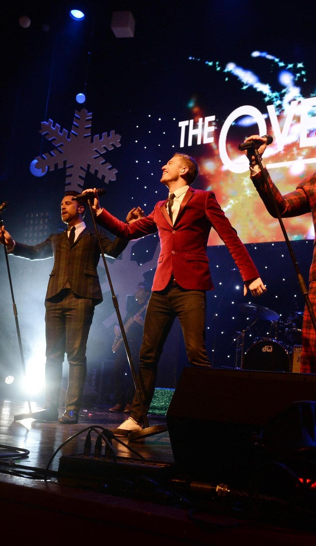 The Overtones promotional image for upcoming events and ticket sales