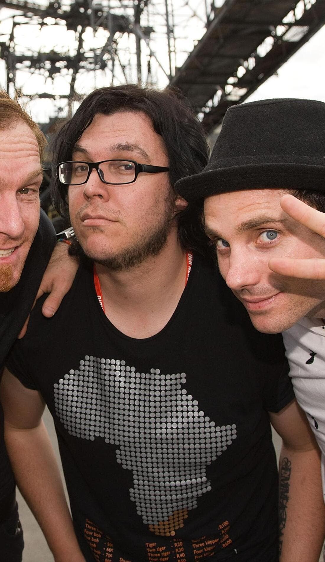 The Parlotones promotional image for upcoming events and ticket sales