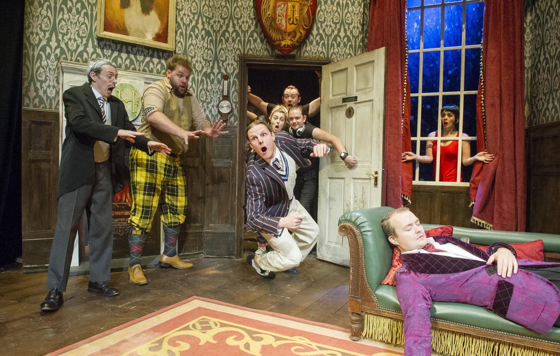 Promotional image for The Play That Goes Wrong - New York tickets at New World Stages - Stage 4 on Aug 23, 2025