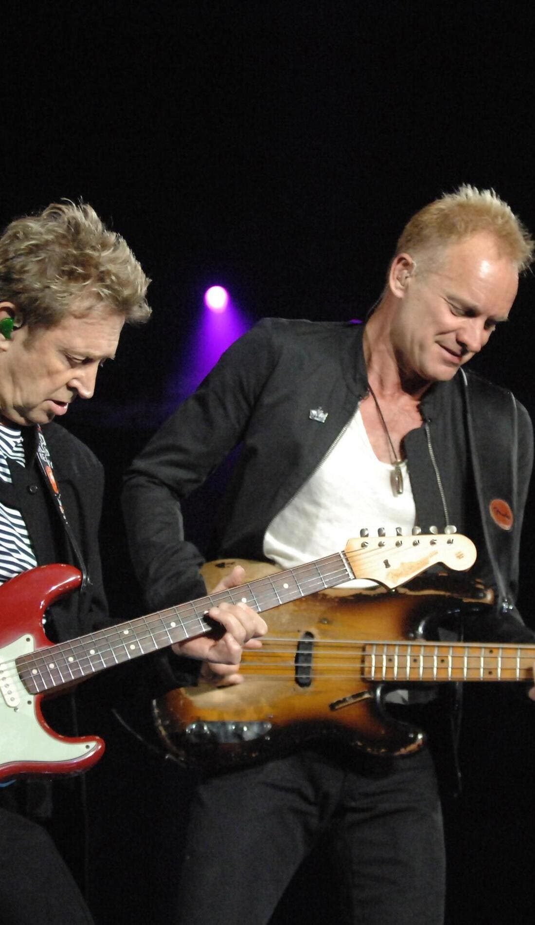The Police promotional image for upcoming events and ticket sales