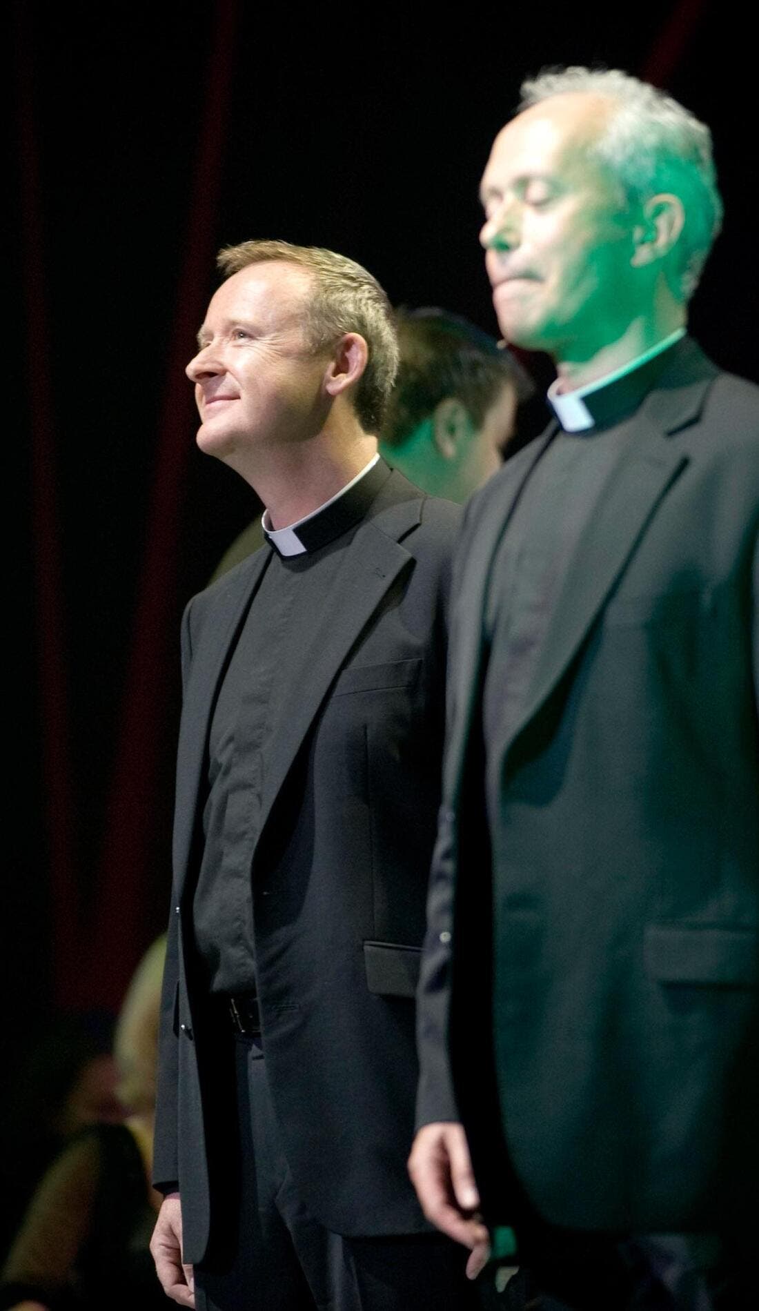 The Priests promotional image for upcoming events and ticket sales
