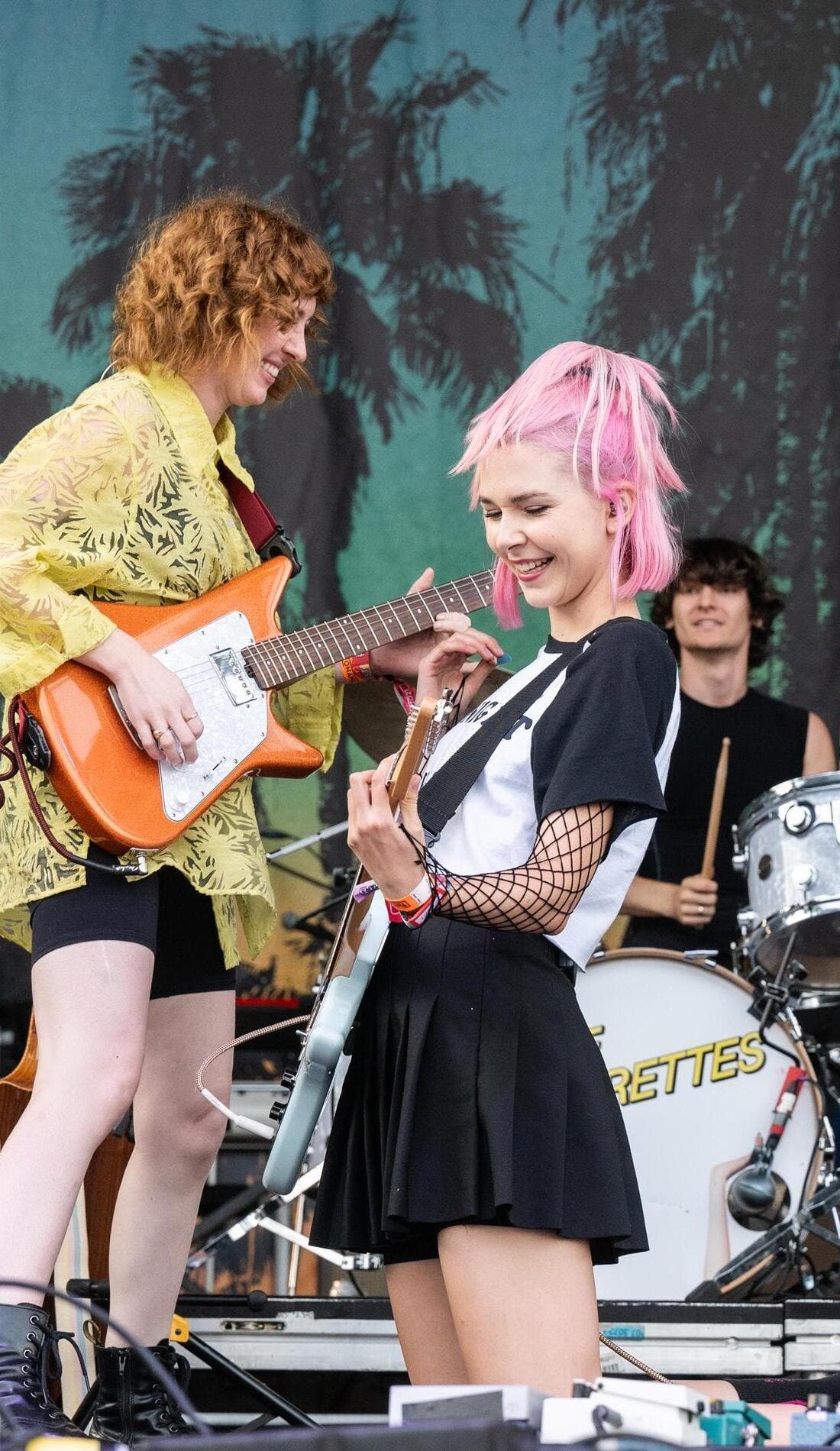 The Regrettes promotional image for upcoming events and ticket sales