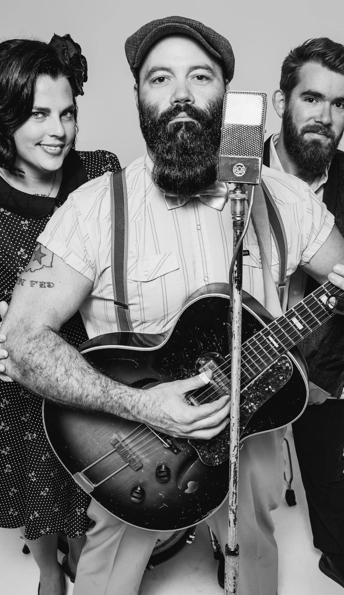 The Reverend Peyton's Big Damn Band promotional image for upcoming events and ticket sales