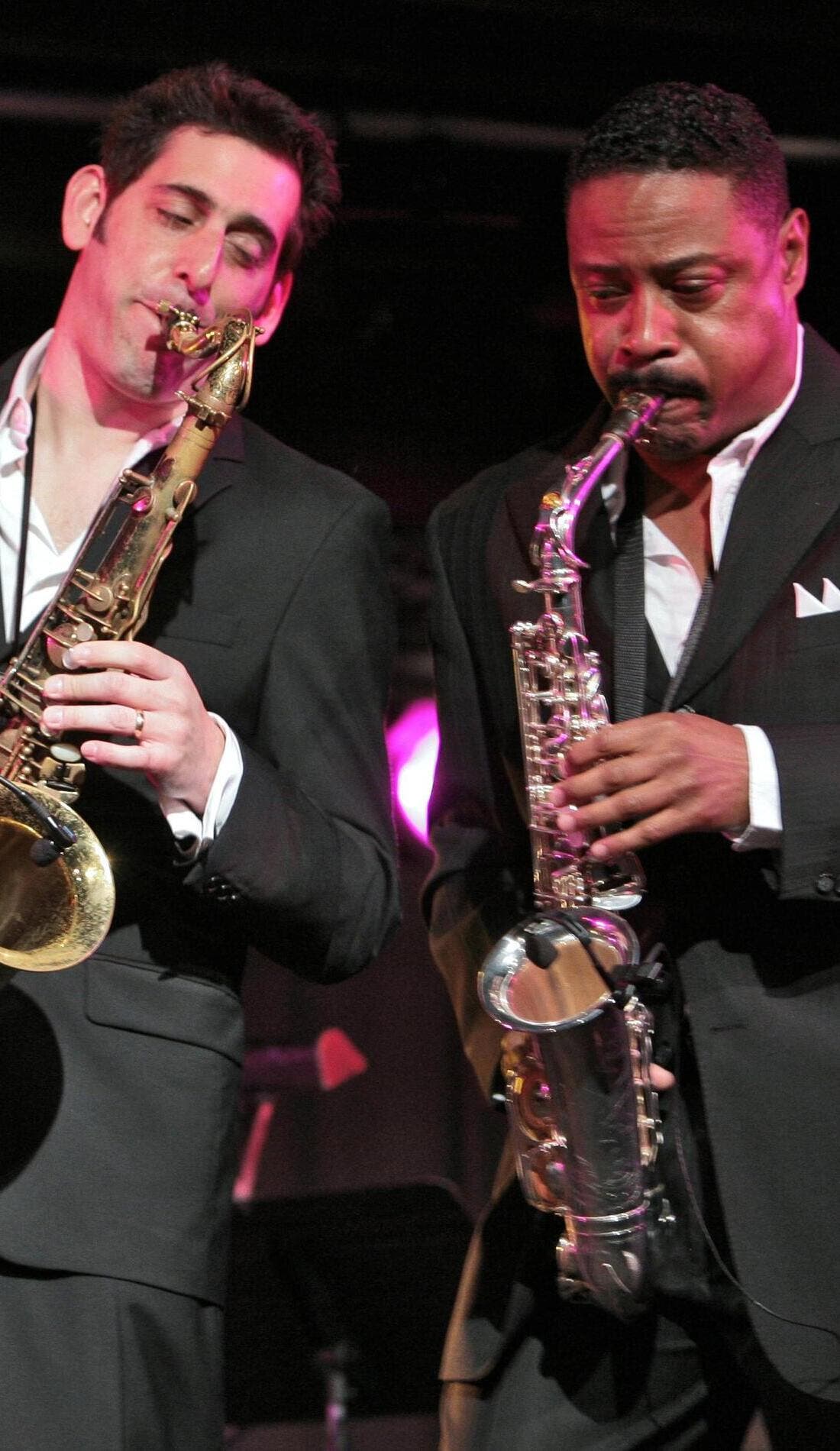 The Sax Pack promotional image for upcoming events and ticket sales