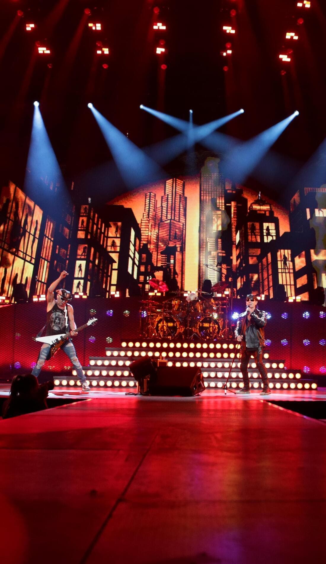 The Scorpions promotional image for upcoming events and ticket sales