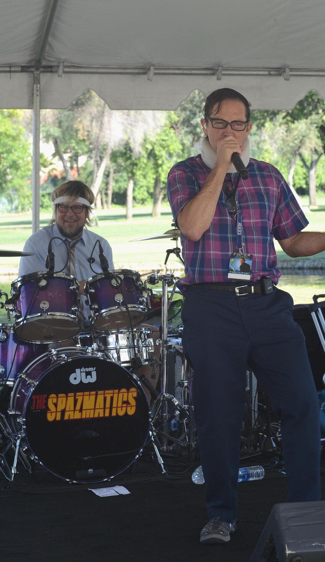 The Spazmatics promotional image for upcoming events and ticket sales