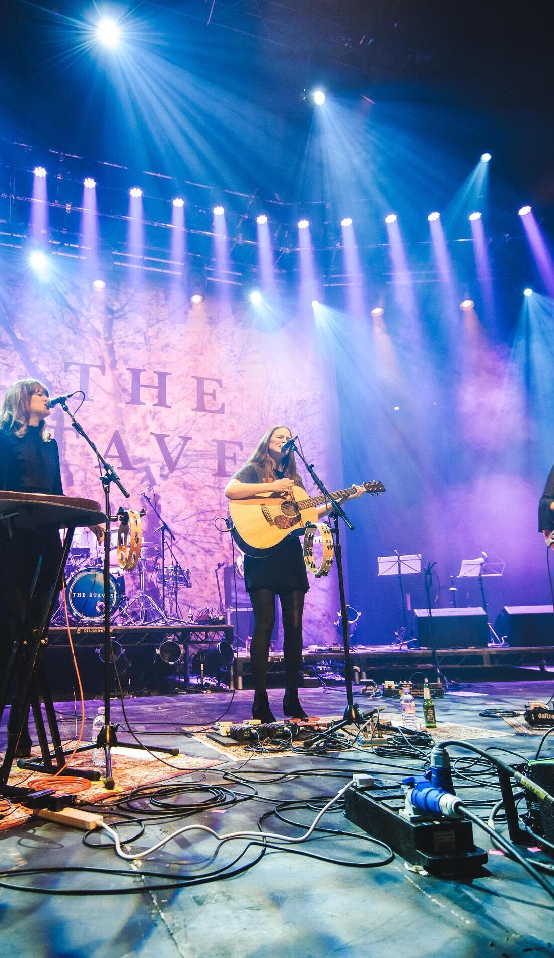 The Staves promotional image for upcoming events and ticket sales