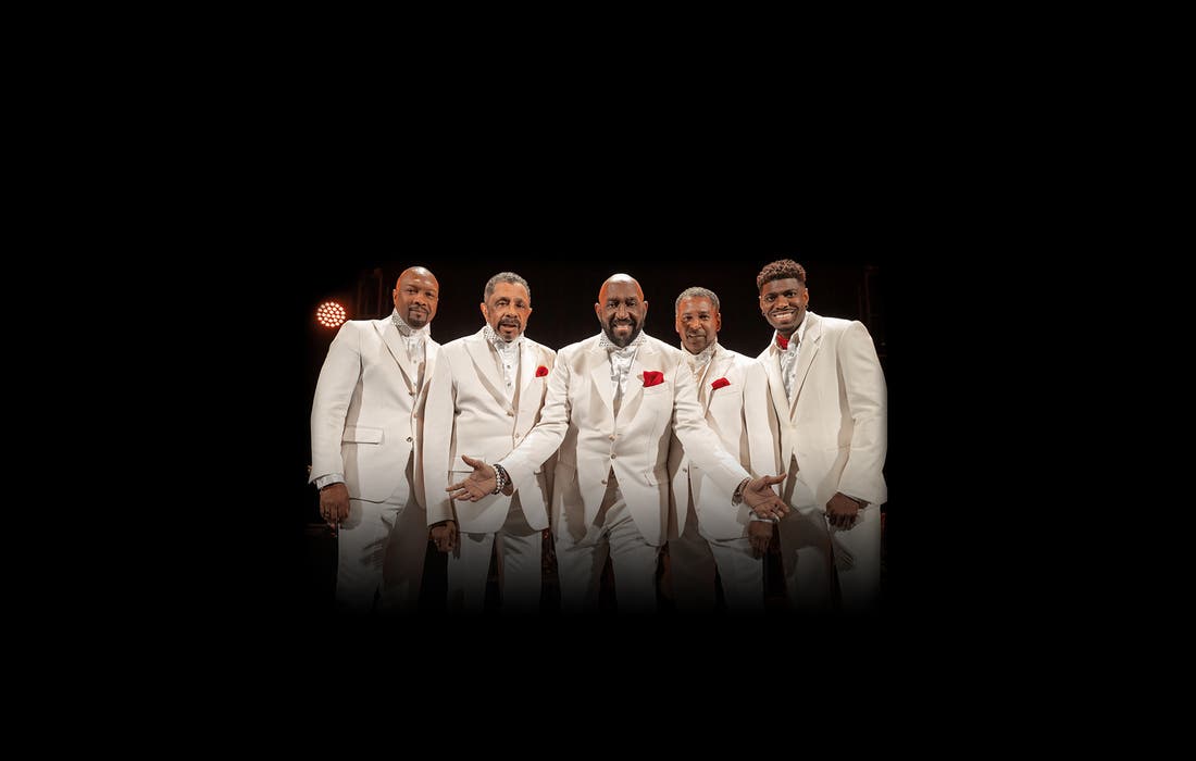Promotional image for The Temptations & The Four Tops (21+) tickets at Hard Rock Hotel and Casino Bristol on Oct 10, 2025