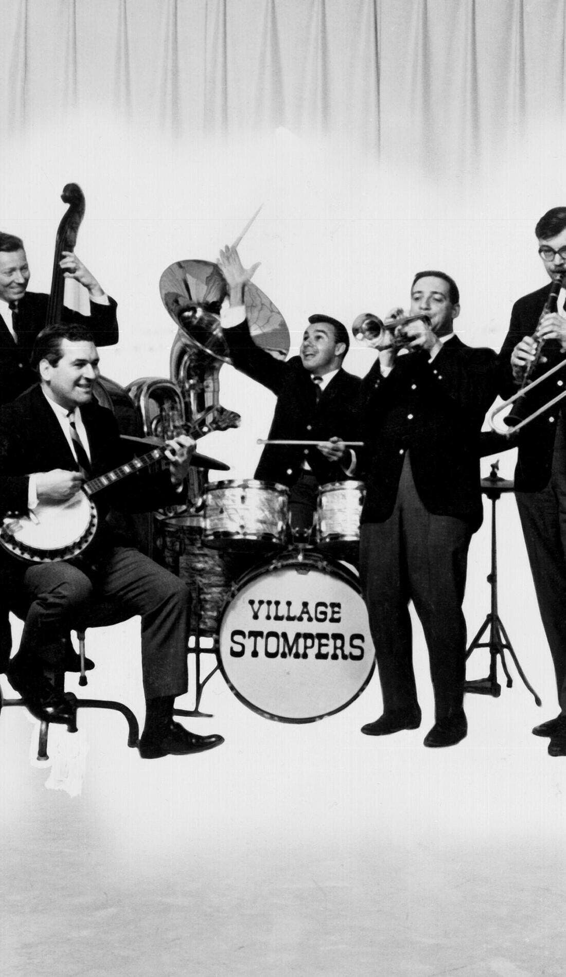 The Village Stompers promotional image for upcoming events and ticket sales