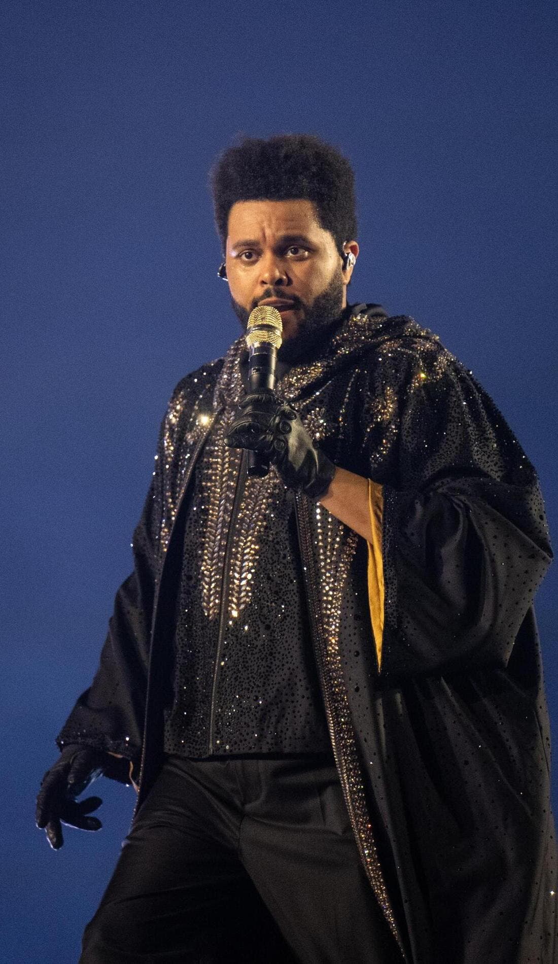 The Weeknd promotional image for upcoming events and ticket sales in San Jose