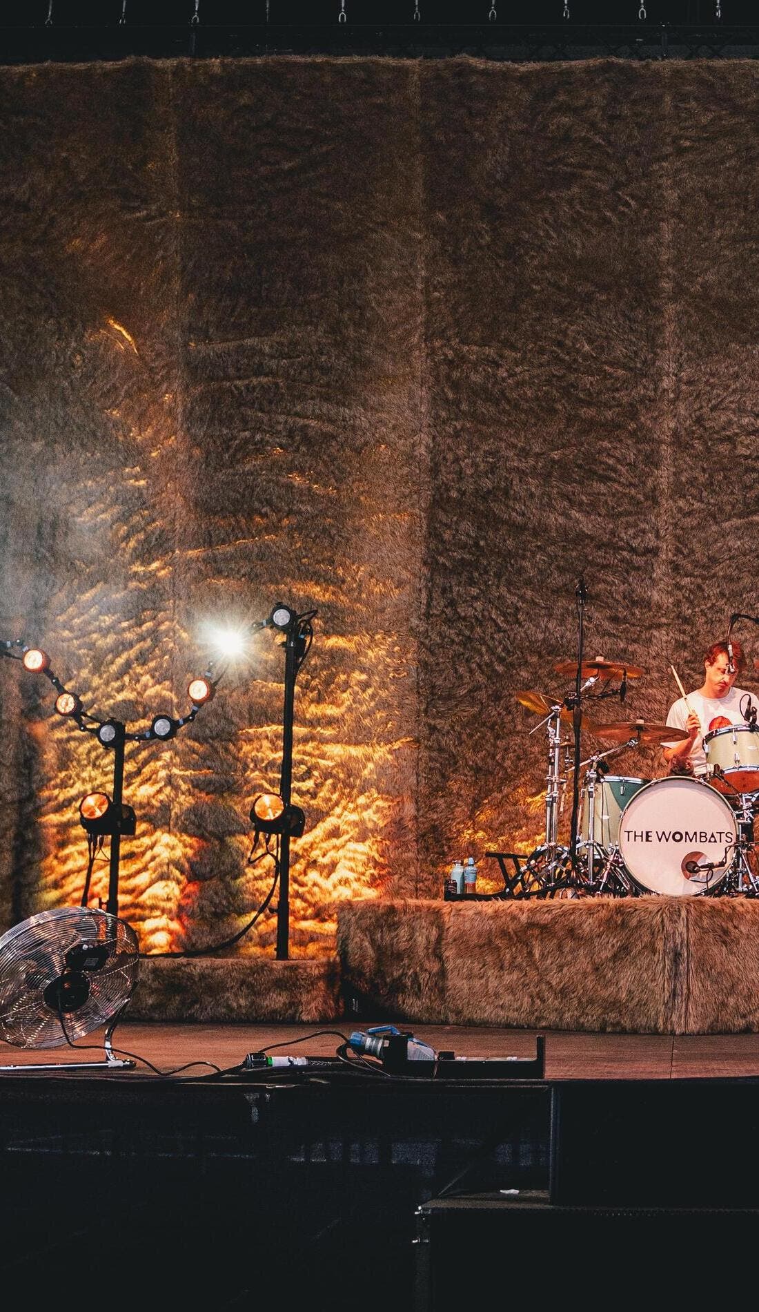 The Wombats promotional image for upcoming events and ticket sales