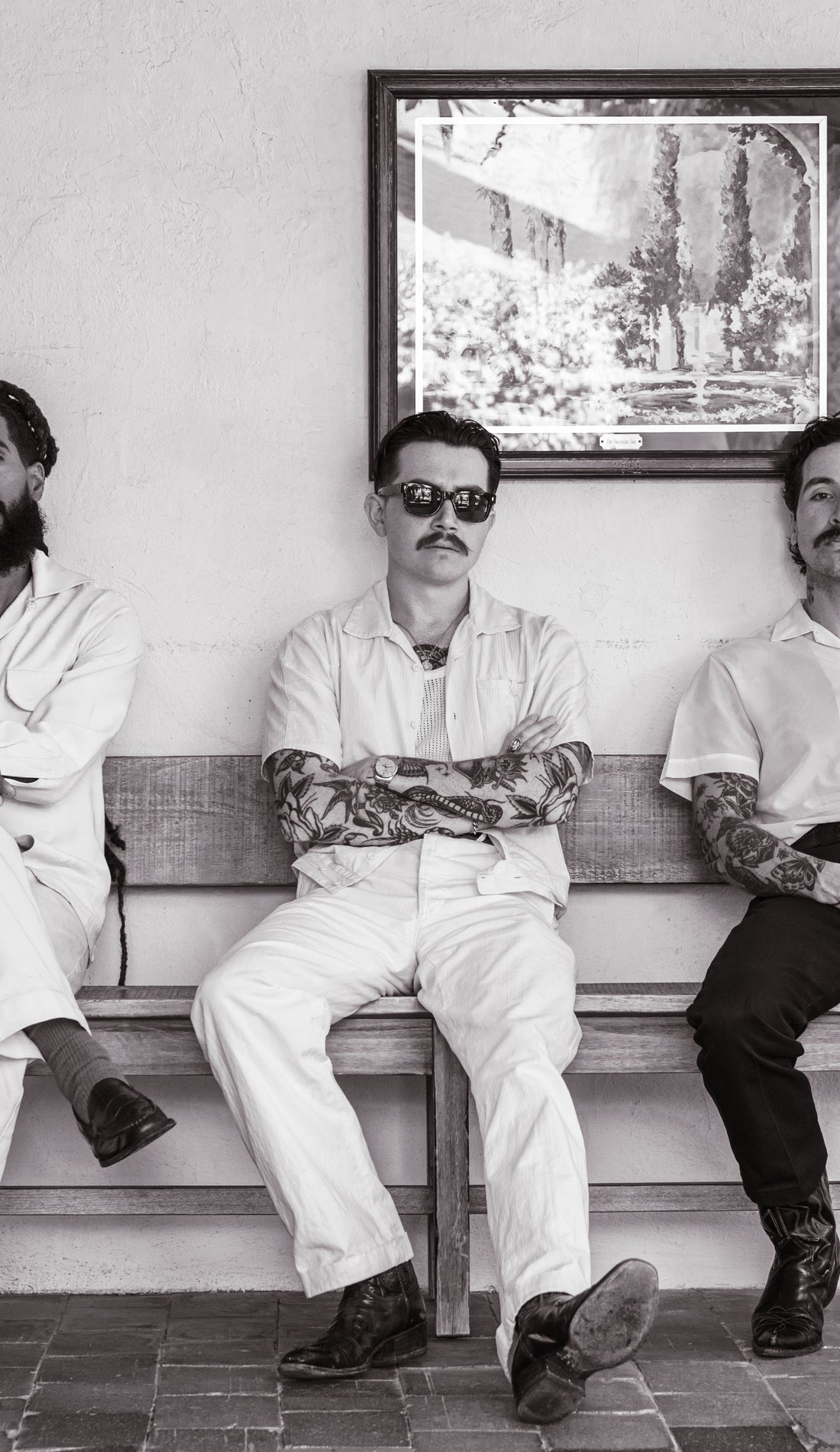 Thee Sacred Souls promotional image for upcoming events and ticket sales in Fresno