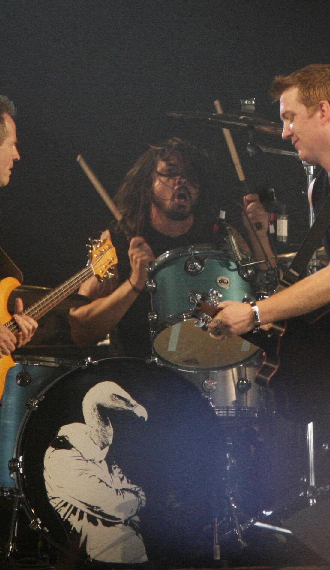 Them Crooked Vultures promotional image for upcoming events and ticket sales