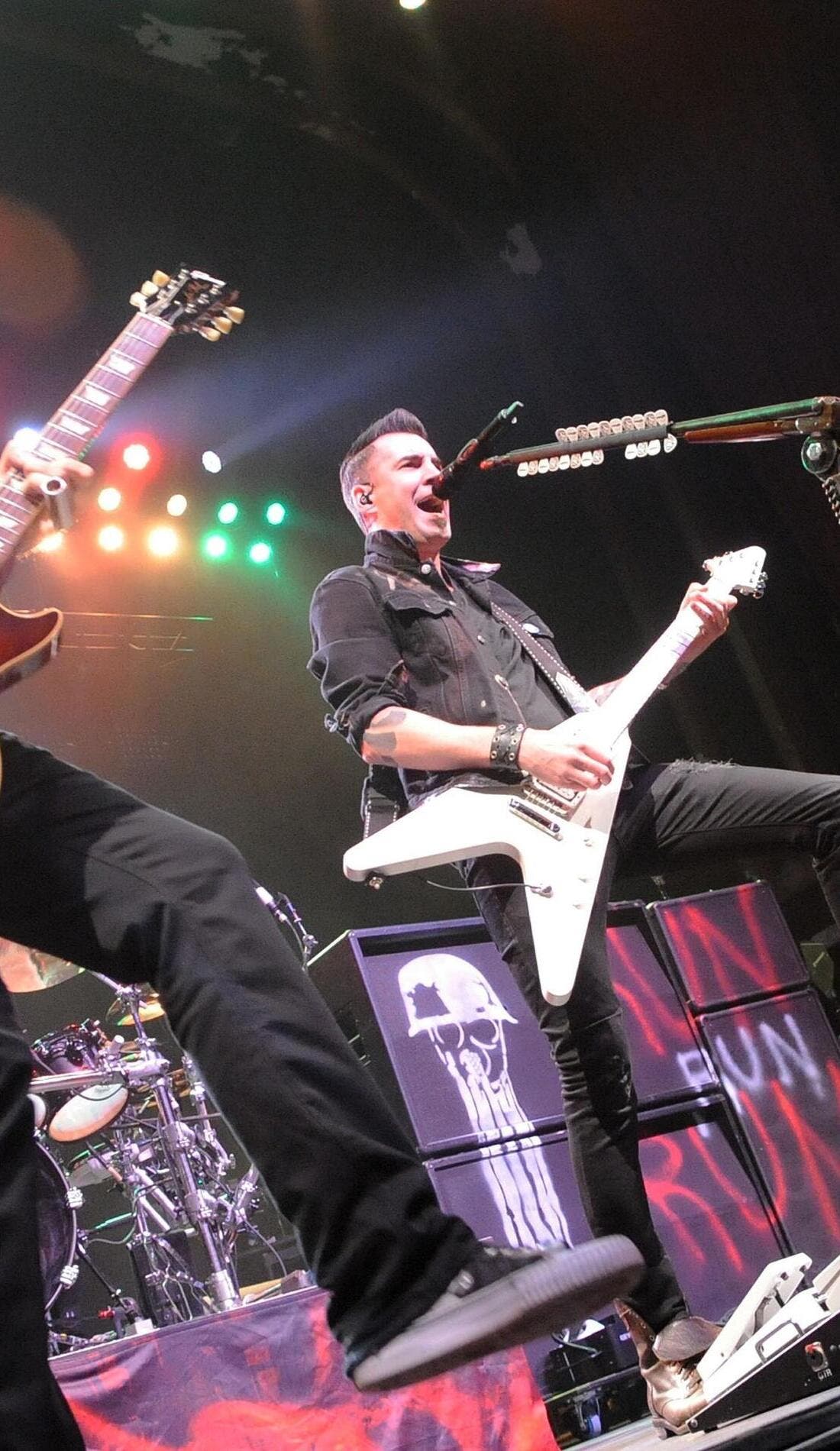 Theory Of A Deadman promotional image for upcoming events and ticket sales
