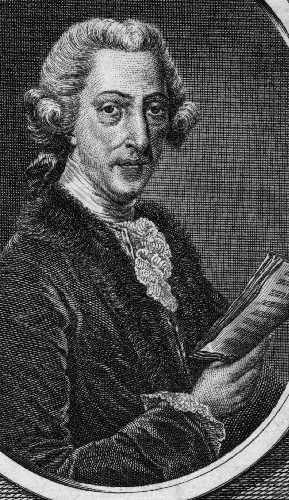 Thomas Arne promotional image for upcoming events and ticket sales