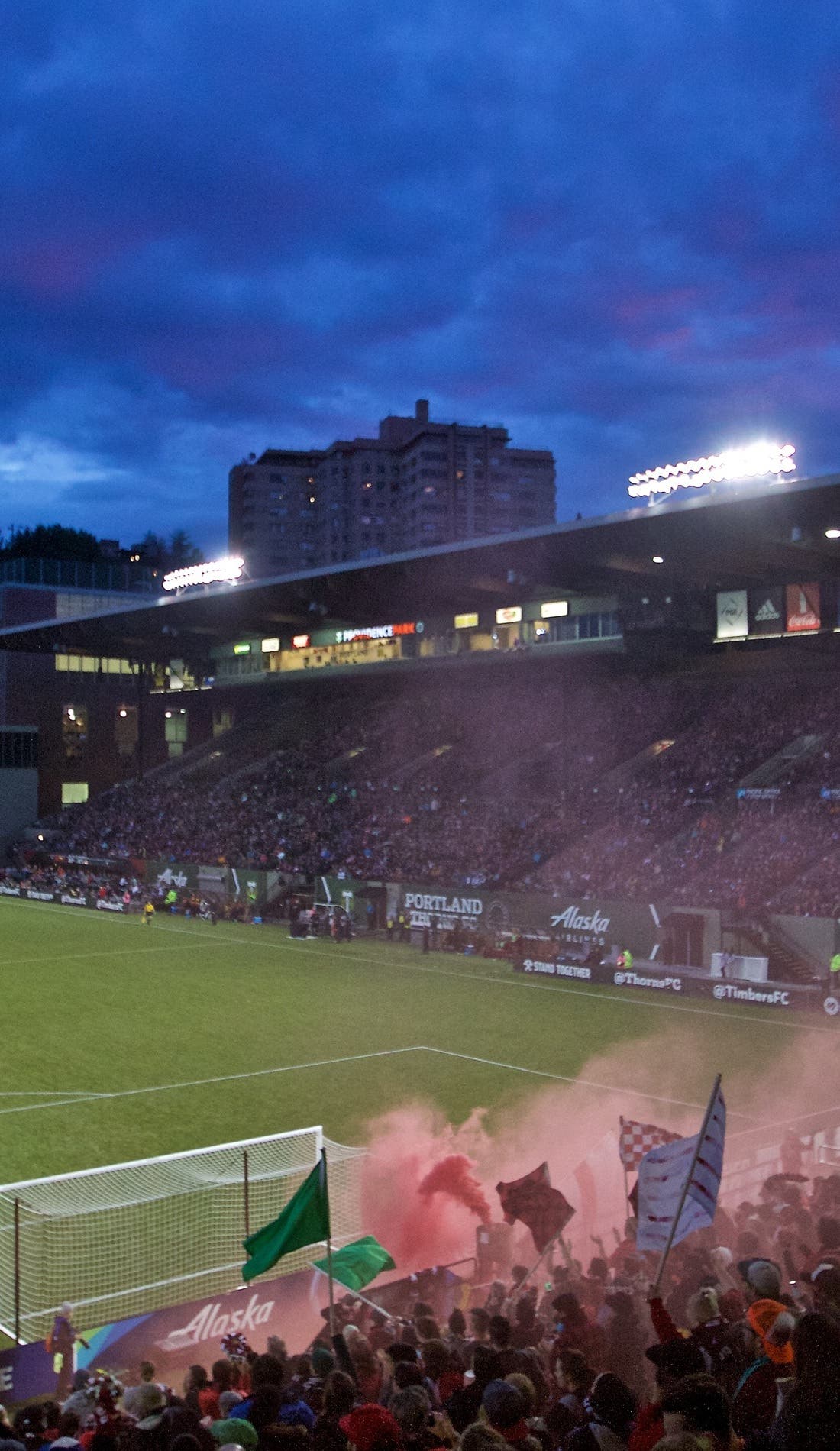 Thorns Open Training promotional image for upcoming events and ticket sales