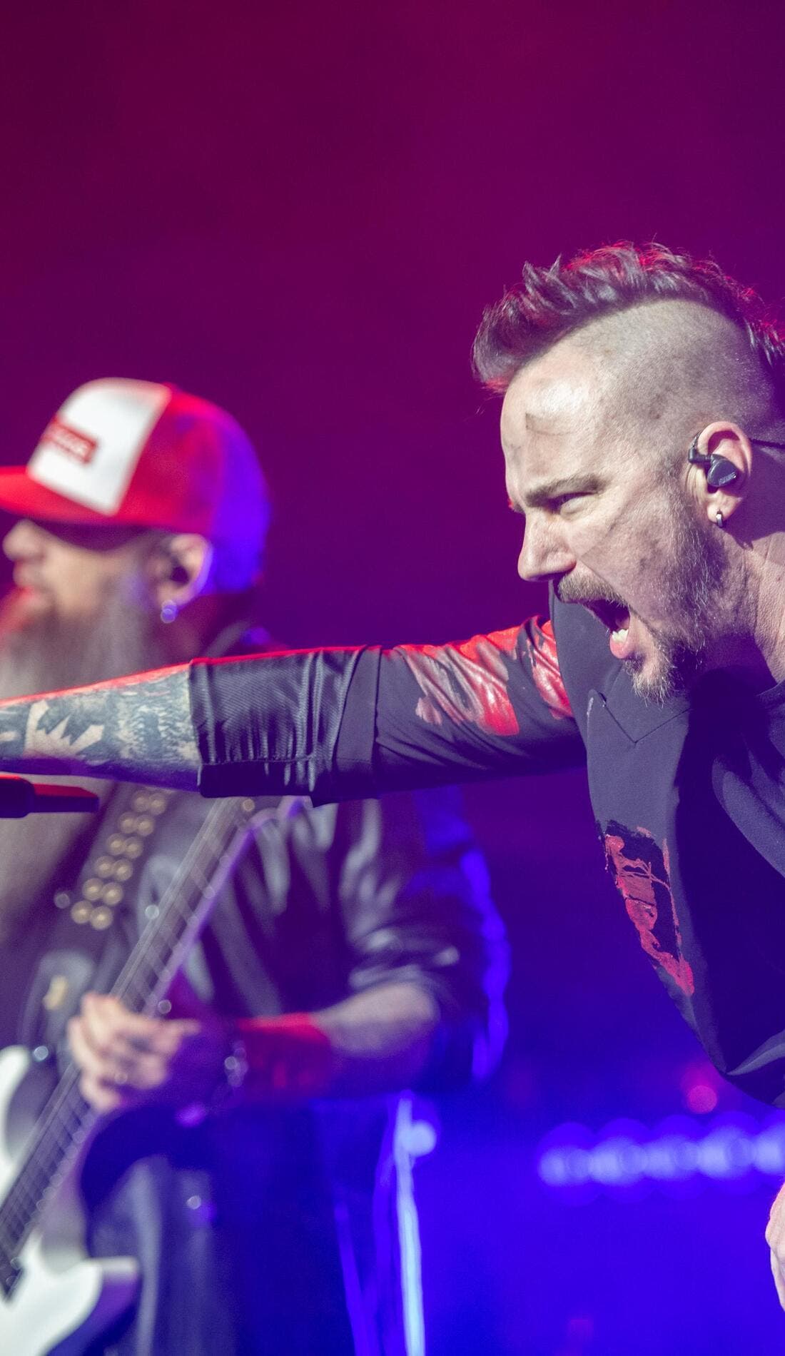 Three Days Grace promotional image for upcoming events and ticket sales in New York