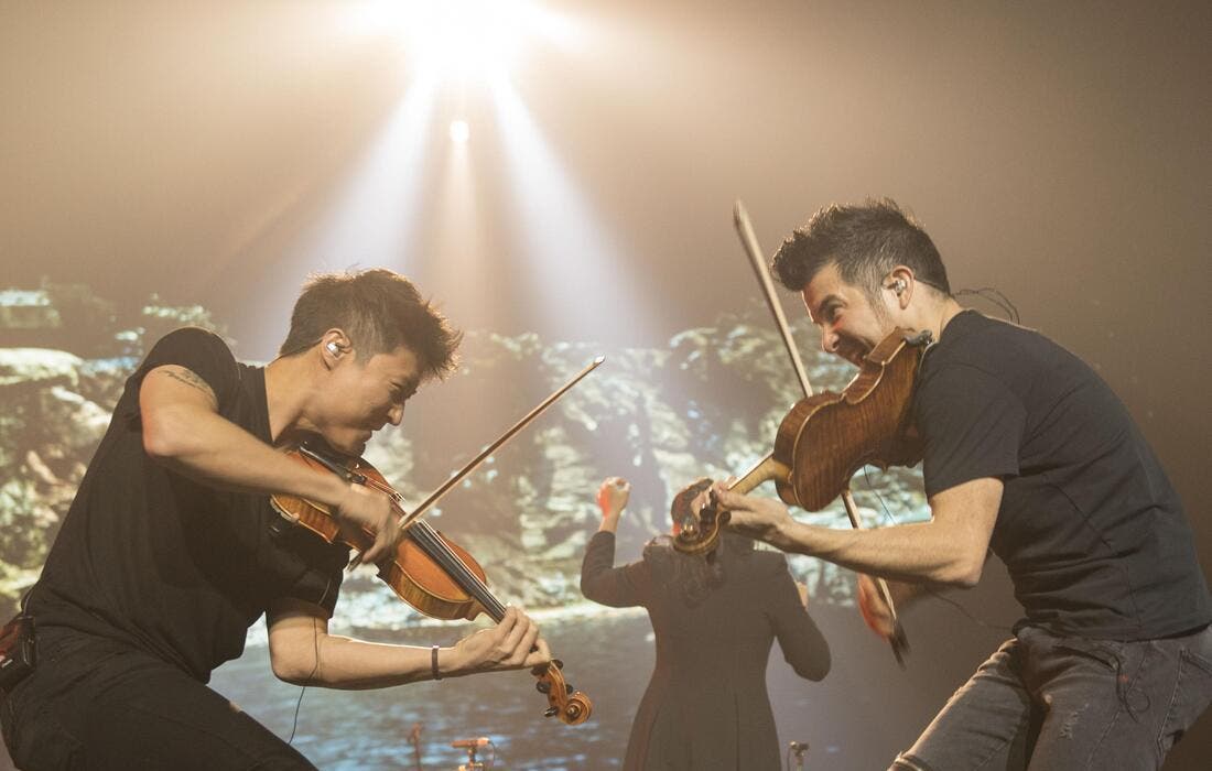 Promotional image for Time For Three with Sioux City Symphony tickets at Orpheum Theatre - Sioux City on Sep 27, 2025