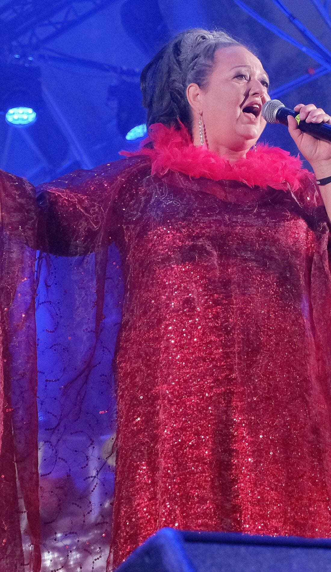 Tini Kainrath promotional image for upcoming events and ticket sales