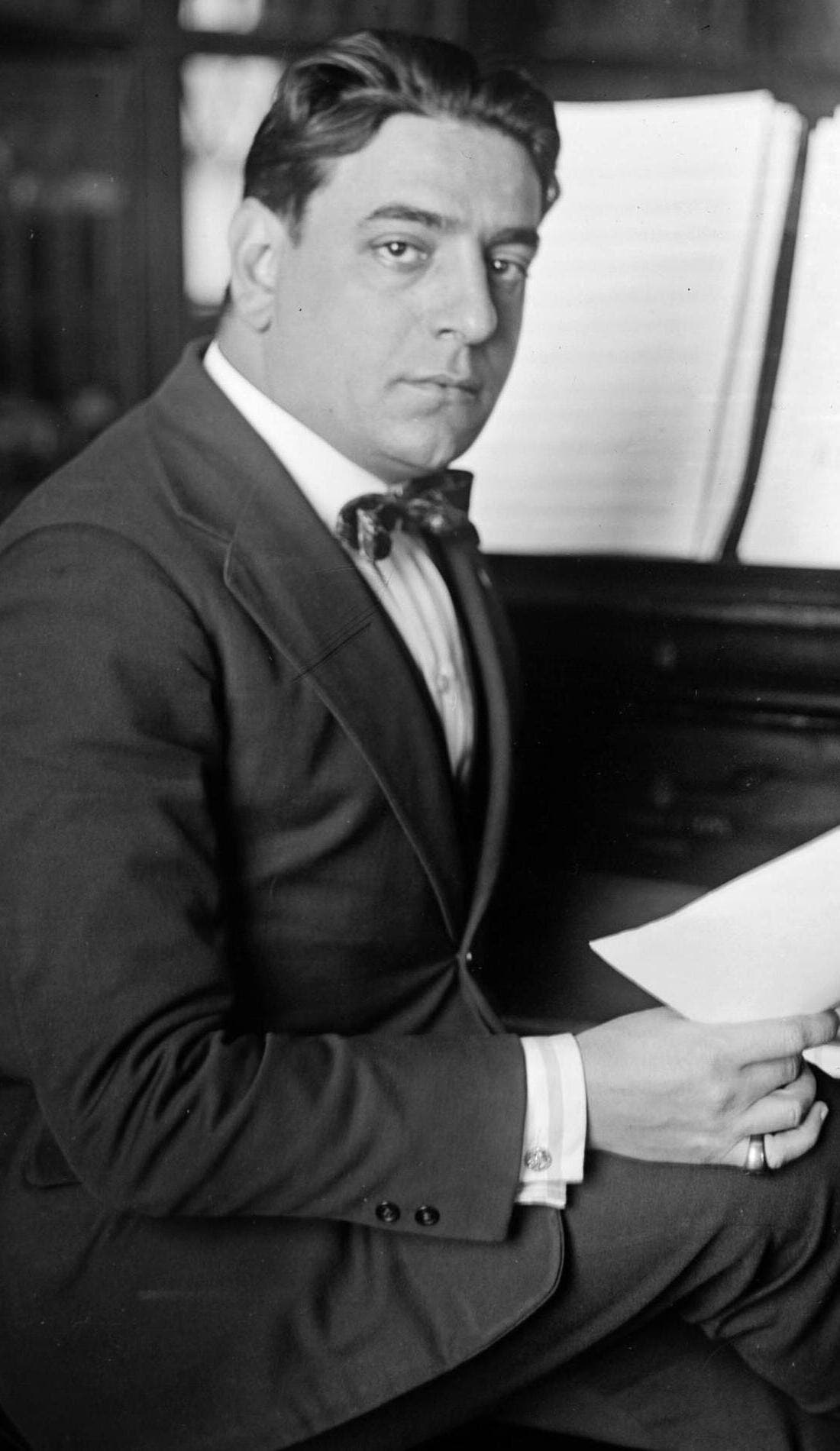 Tito Schipa promotional image for upcoming events and ticket sales