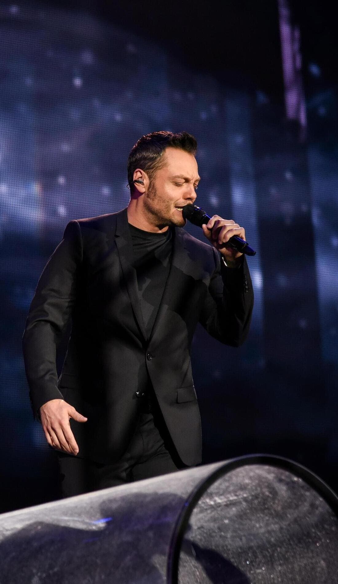 Tiziano Ferro promotional image for upcoming events and ticket sales
