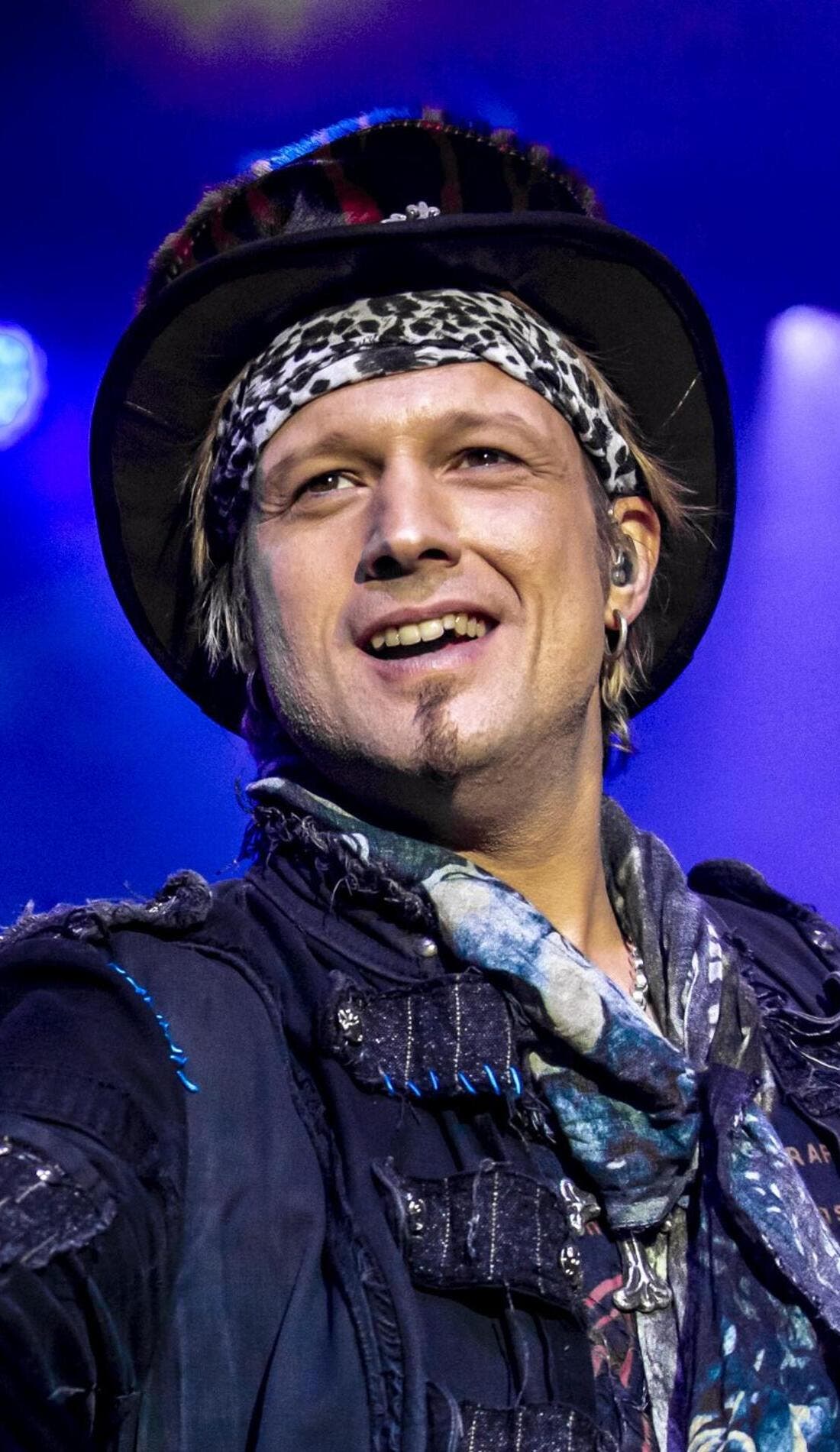 Tobias Sammet promotional image for upcoming events and ticket sales