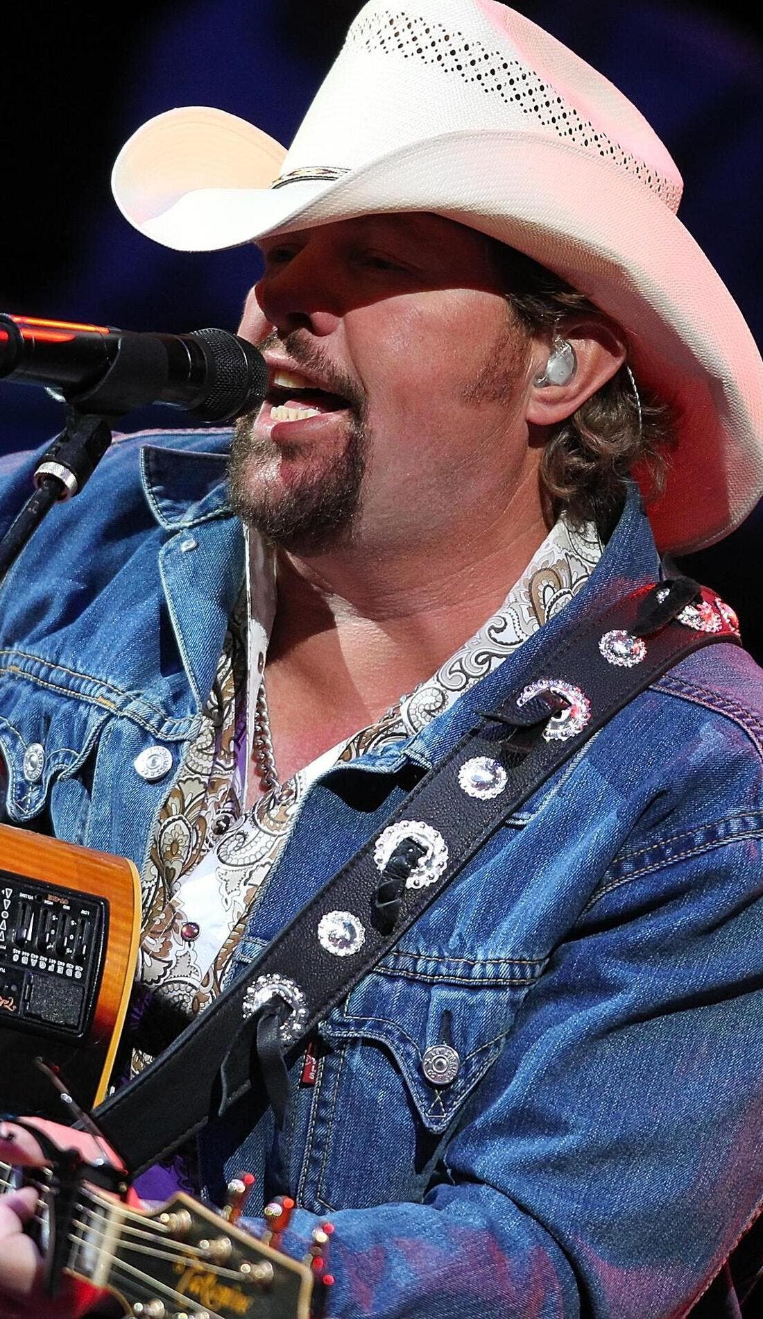 Toby Keith promotional image for upcoming events and ticket sales