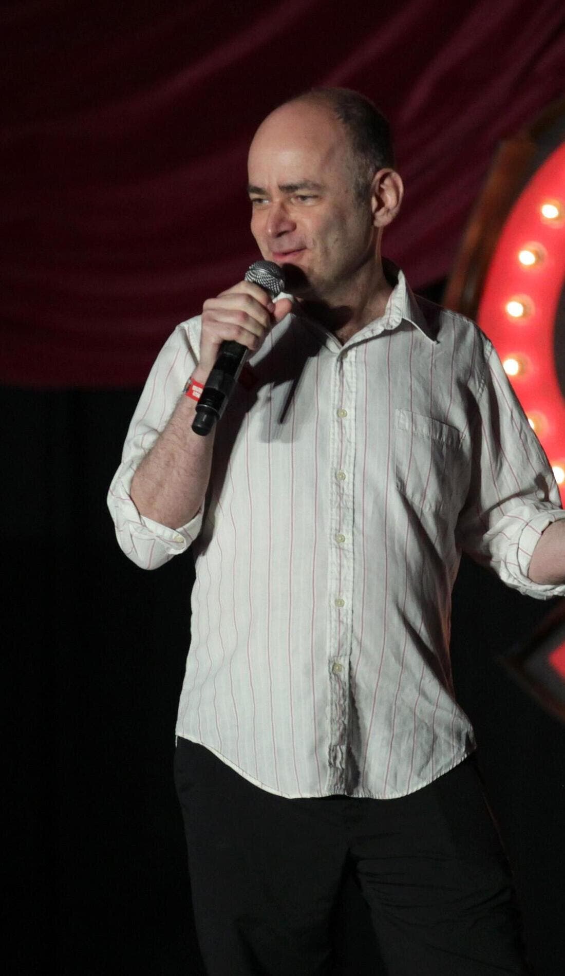 Todd Barry promotional image for upcoming events and ticket sales