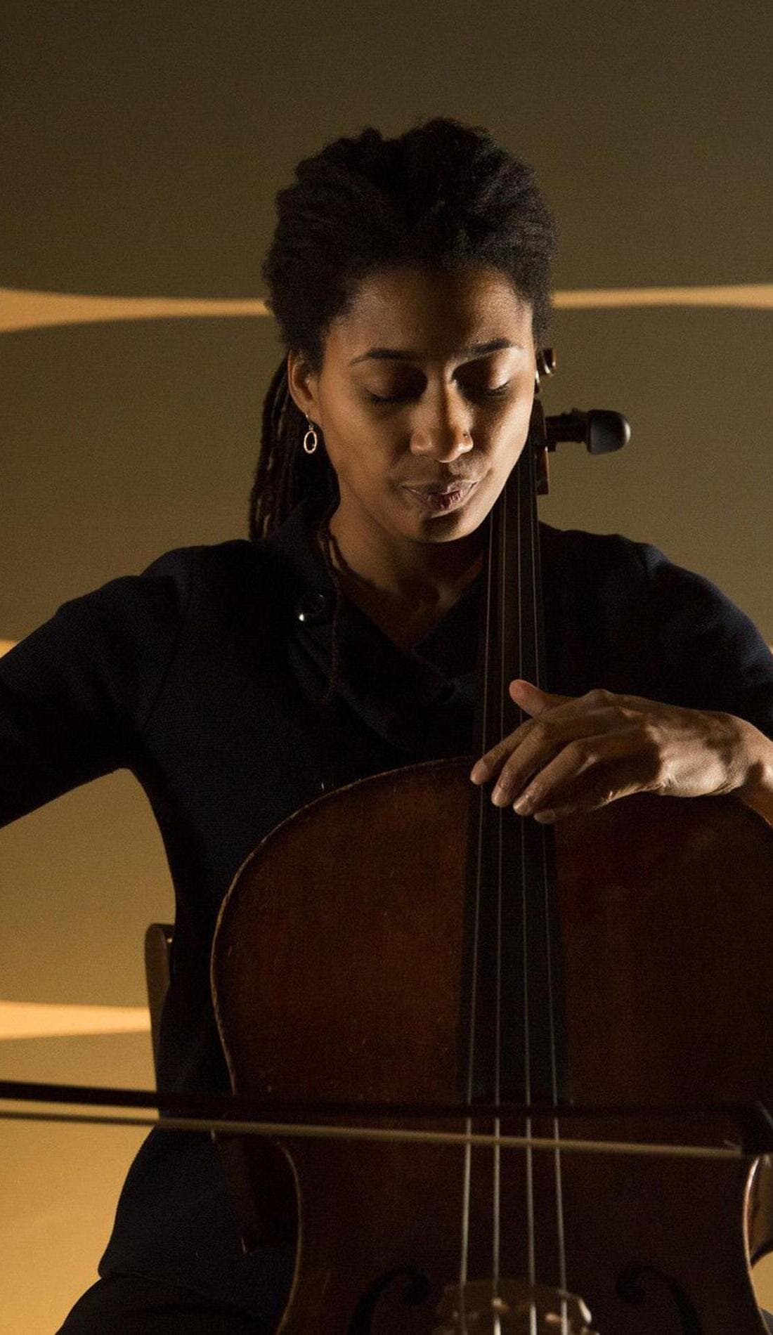 Tomeka Reid promotional image for upcoming events and ticket sales