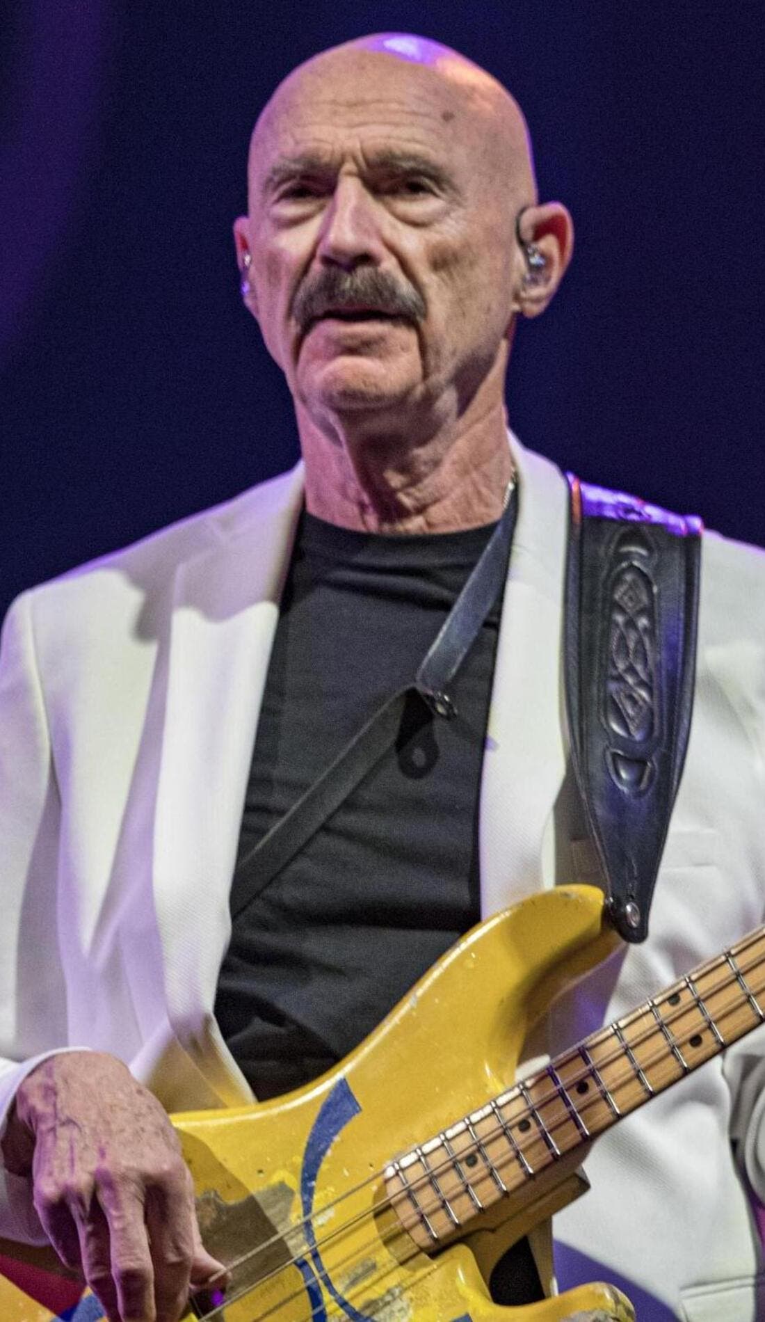 Tony Levin promotional image for upcoming events and ticket sales