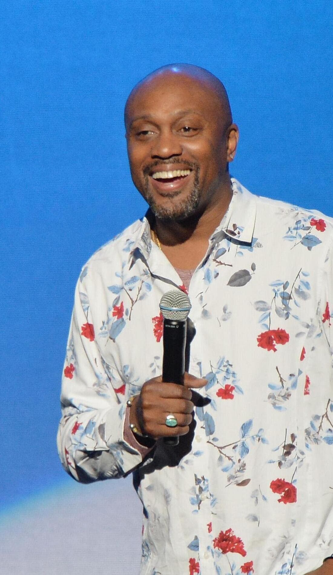 Tony Woods promotional image for upcoming events and ticket sales