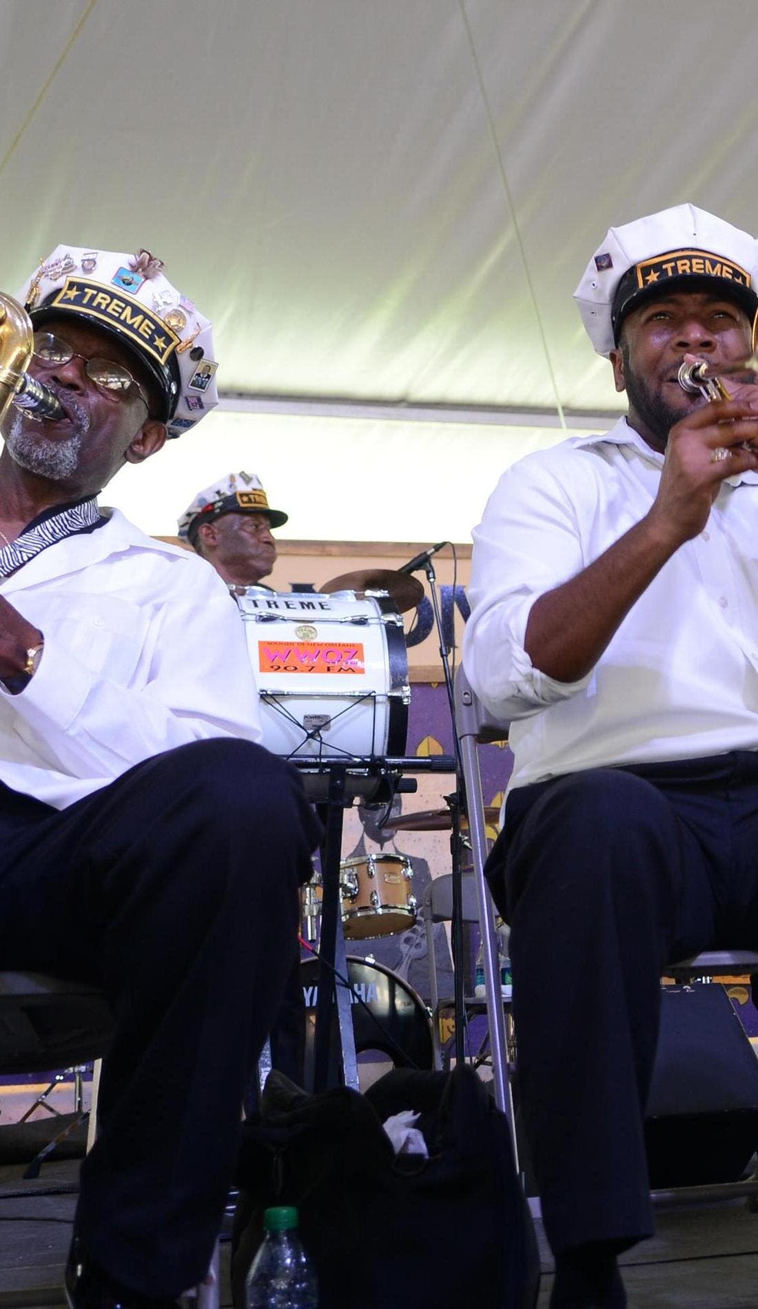Treme Brass Band promotional image for upcoming events and ticket sales