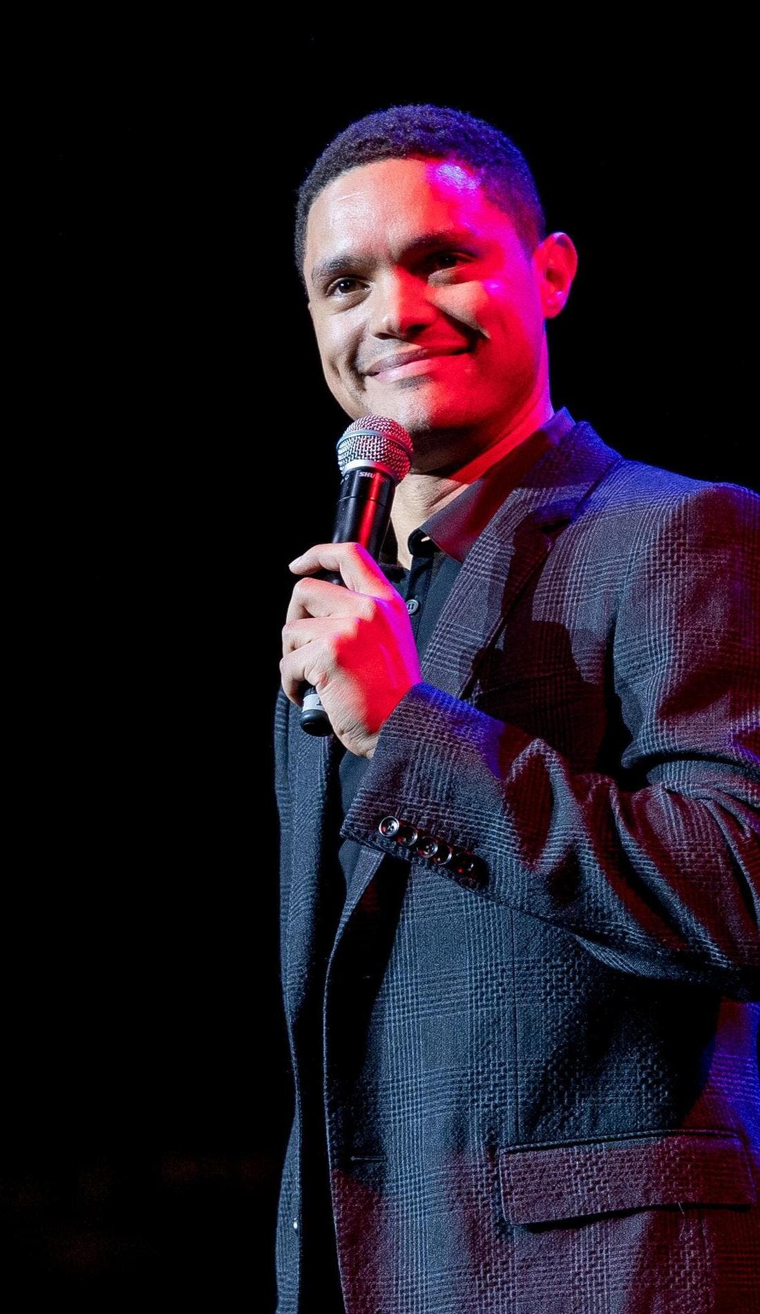 Trevor Noah promotional image for upcoming events and ticket sales in Buffalo