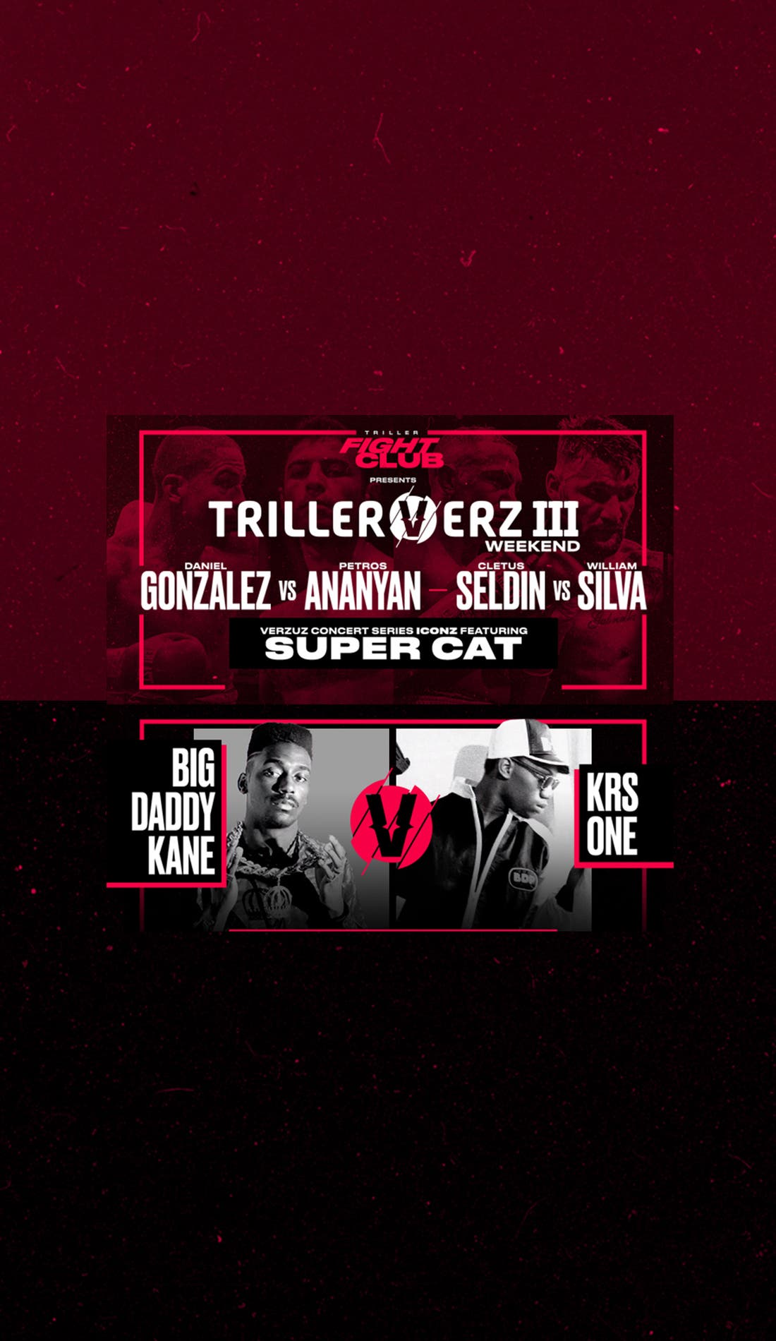 TrillerVerz promotional image for upcoming events and ticket sales