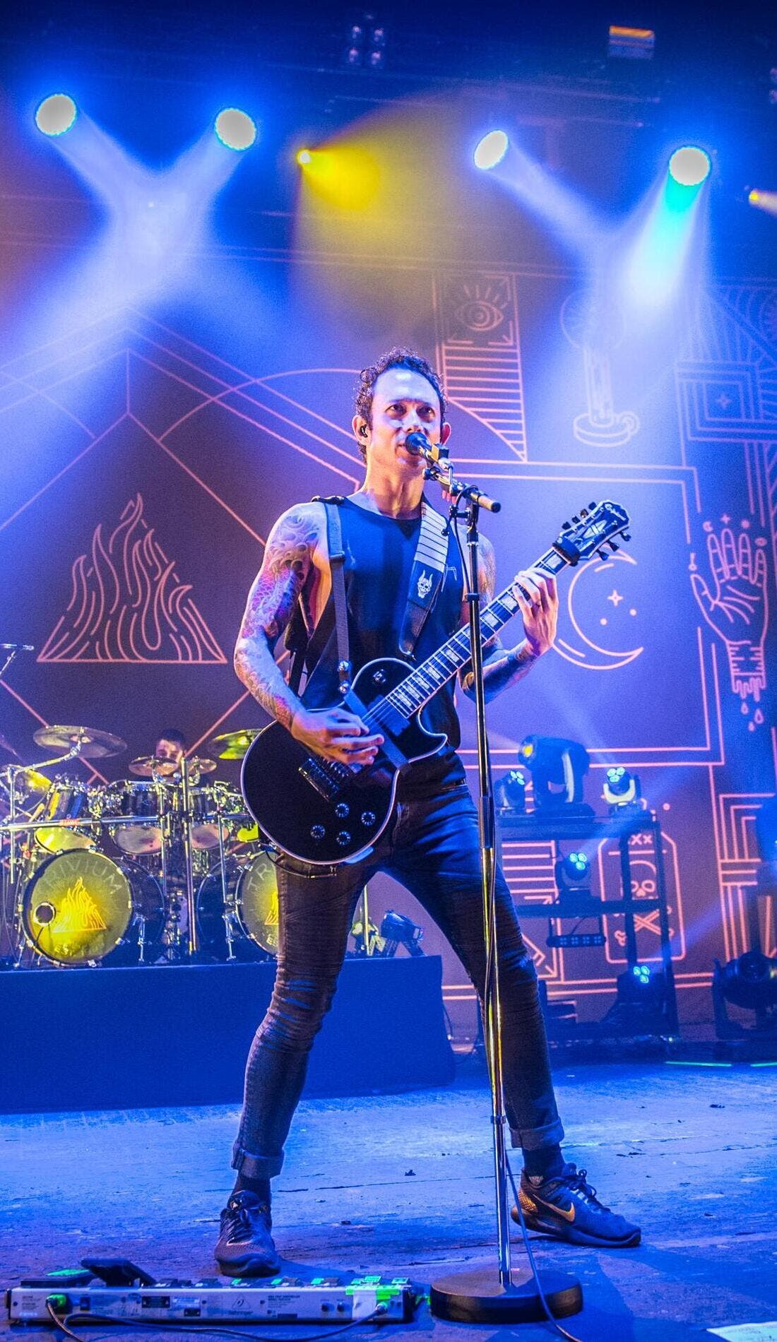 Trivium promotional image for upcoming events and ticket sales
