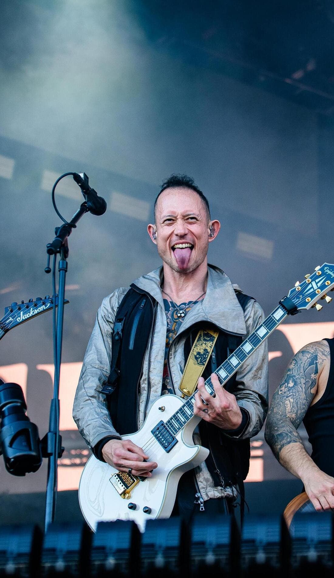 Trivium promotional image for upcoming events and ticket sales