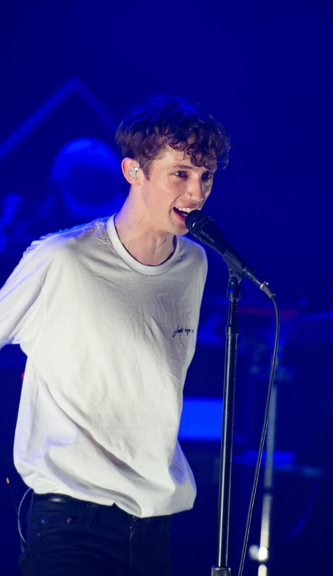 Troye Sivan promotional image for upcoming events and ticket sales