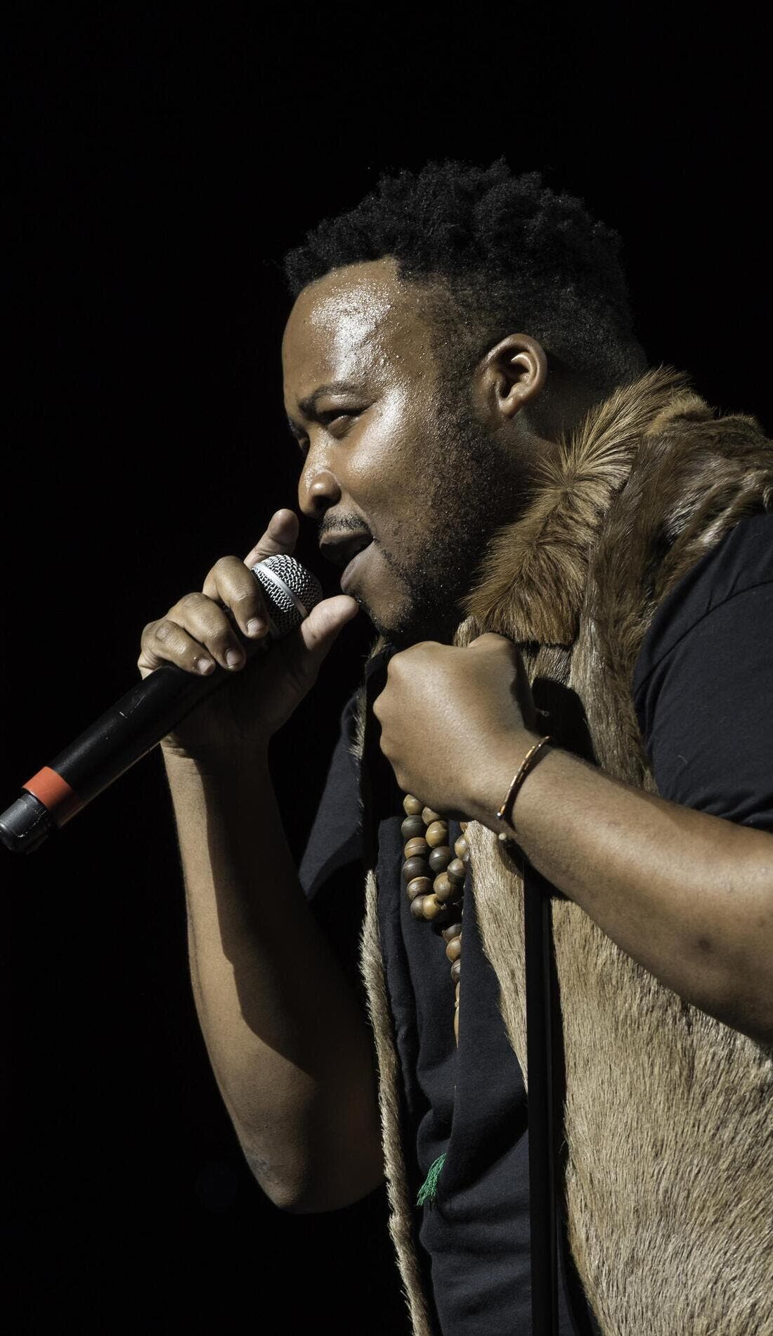 Tumi Molekane promotional image for upcoming events and ticket sales