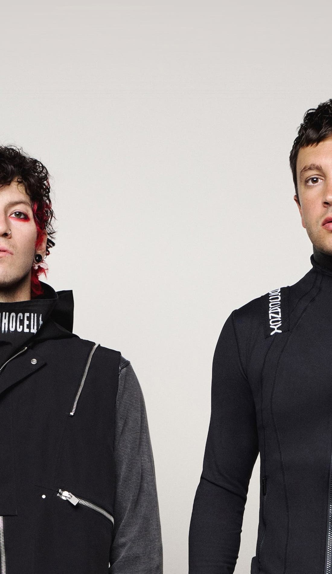 Twenty One Pilots promotional image for upcoming events and ticket sales