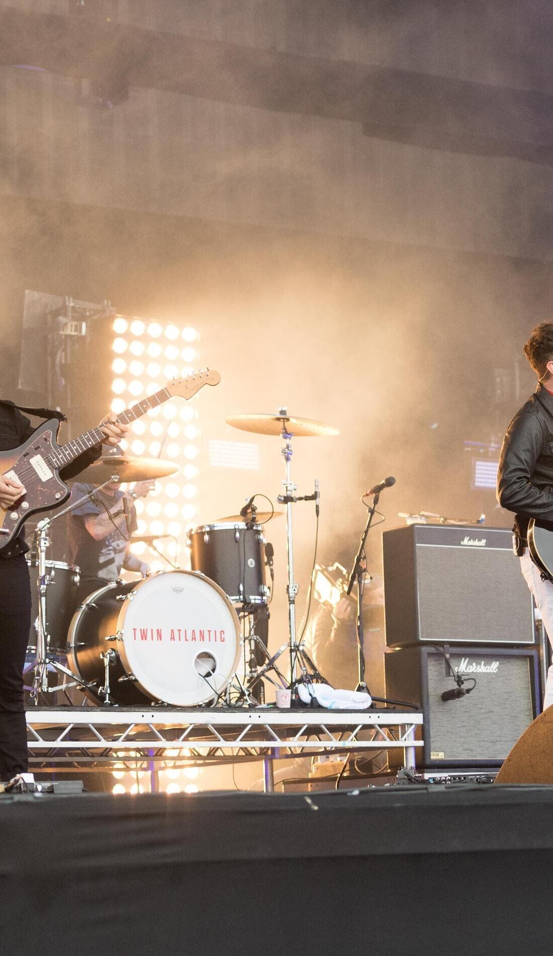 Twin Atlantic promotional image for upcoming events and ticket sales