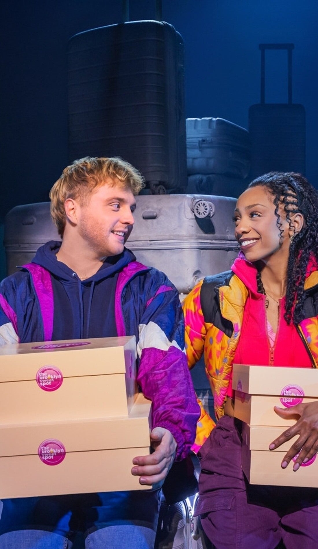 Two Strangers (Carry a Cake Across New York) promotional image for upcoming events and ticket sales