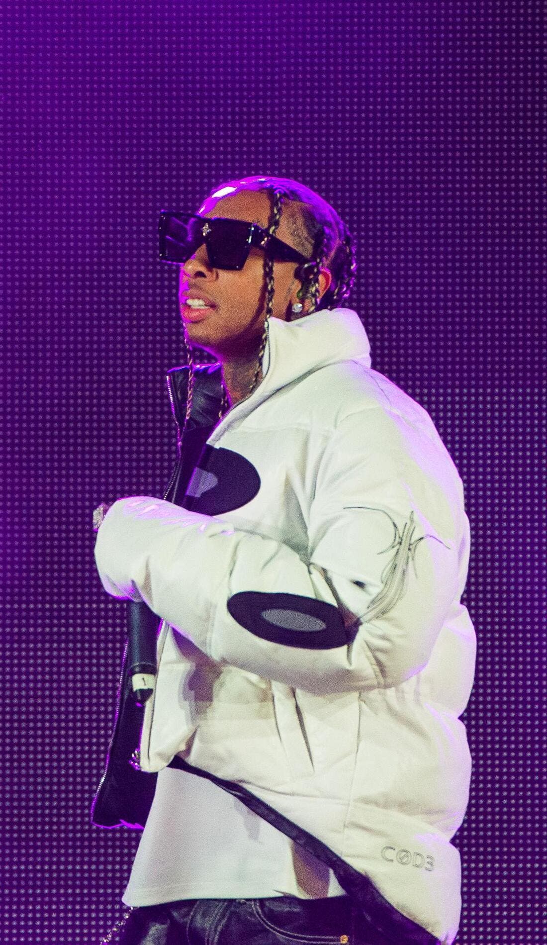 Tyga promotional image for upcoming events and ticket sales in Boston