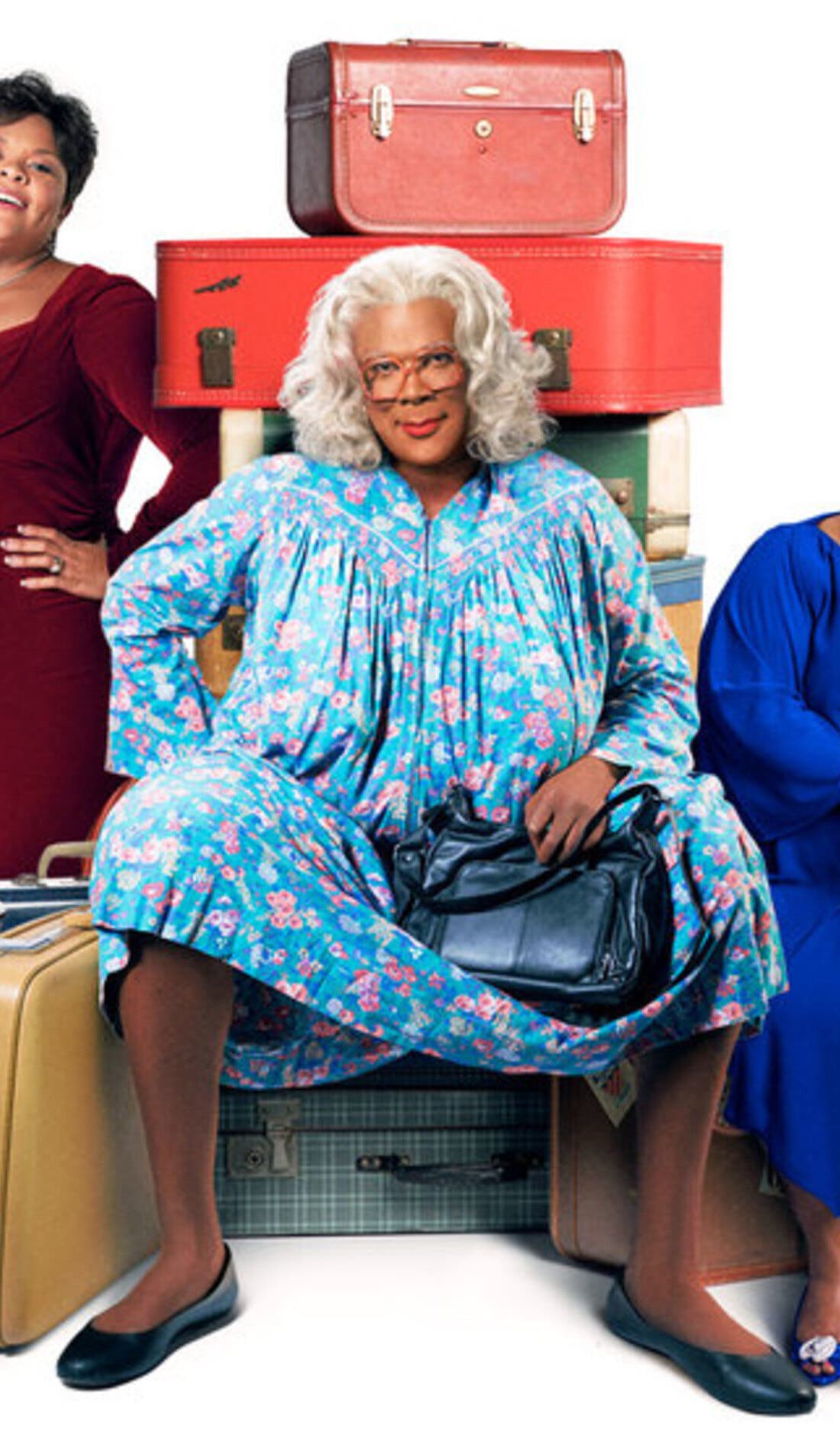 Tyler Perry's Madea's Farewell promotional image for upcoming events and ticket sales