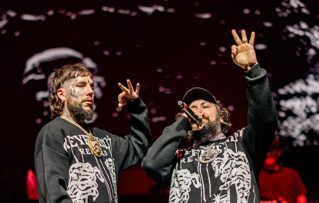 Promotional image for $uicideboy$ with Bones, Night Lovell, Germ and more tickets at Isleta Amphitheater on Sep 10, 2025