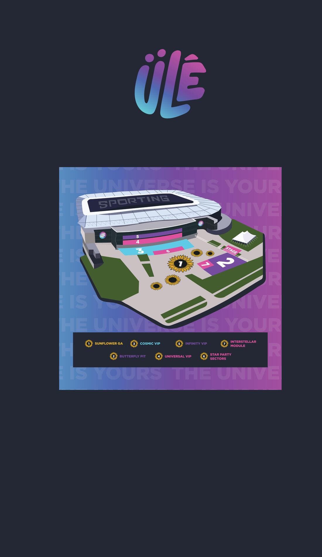 ULE Music and Arts Festival 2 day promotional image for upcoming events and ticket sales