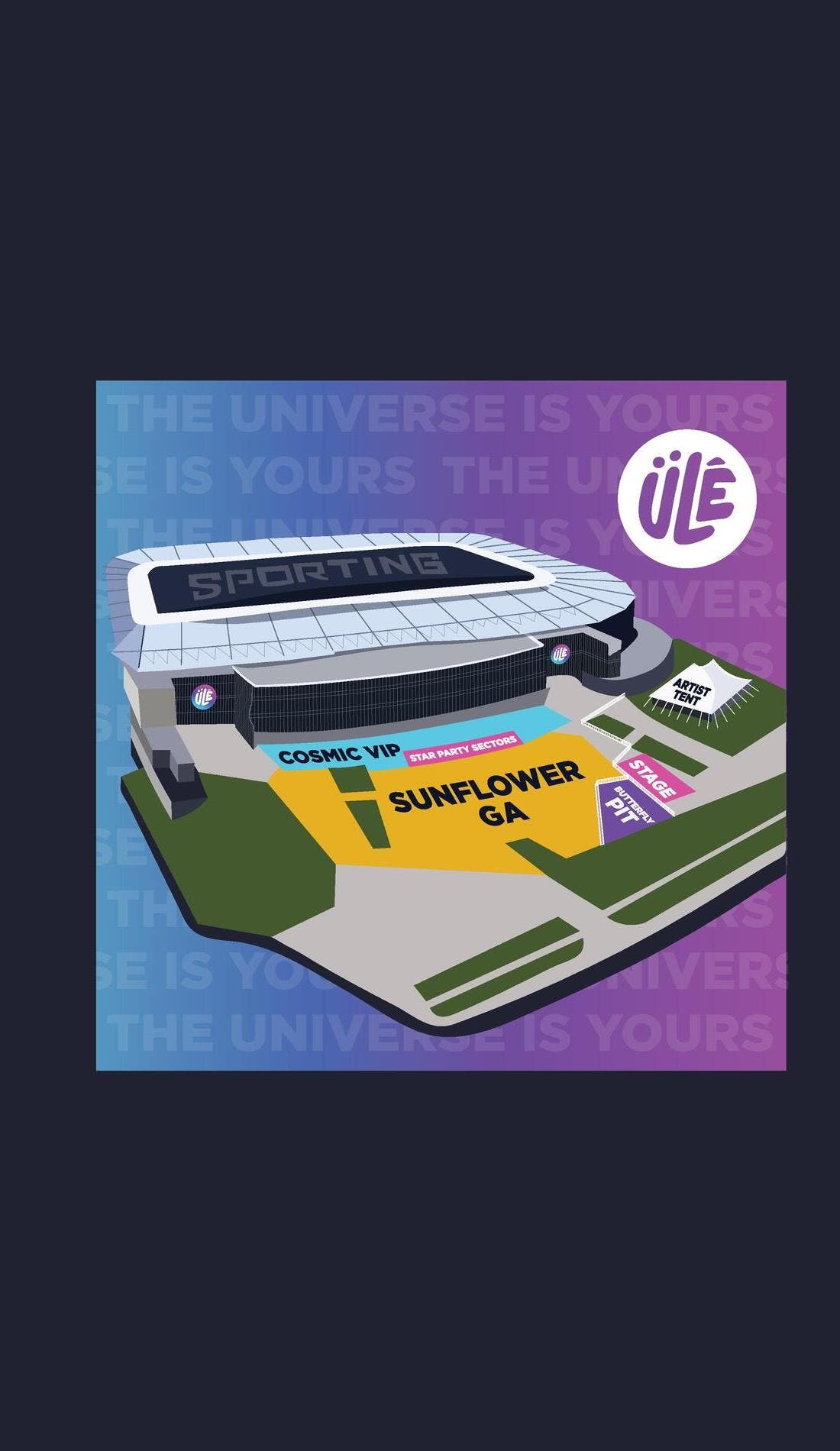 ULE Music and Arts Festival promotional image for upcoming events and ticket sales