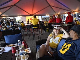 Ohio State Buckeyes at Michigan Wolverines Football - UMCU All Star Lounge (Game Ticket Not Included)