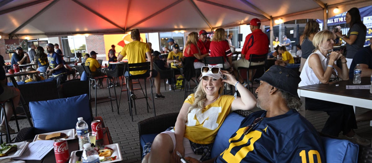 Indiana at Michigan - UMCU All Star Lounge (Game Ticket Not Included)