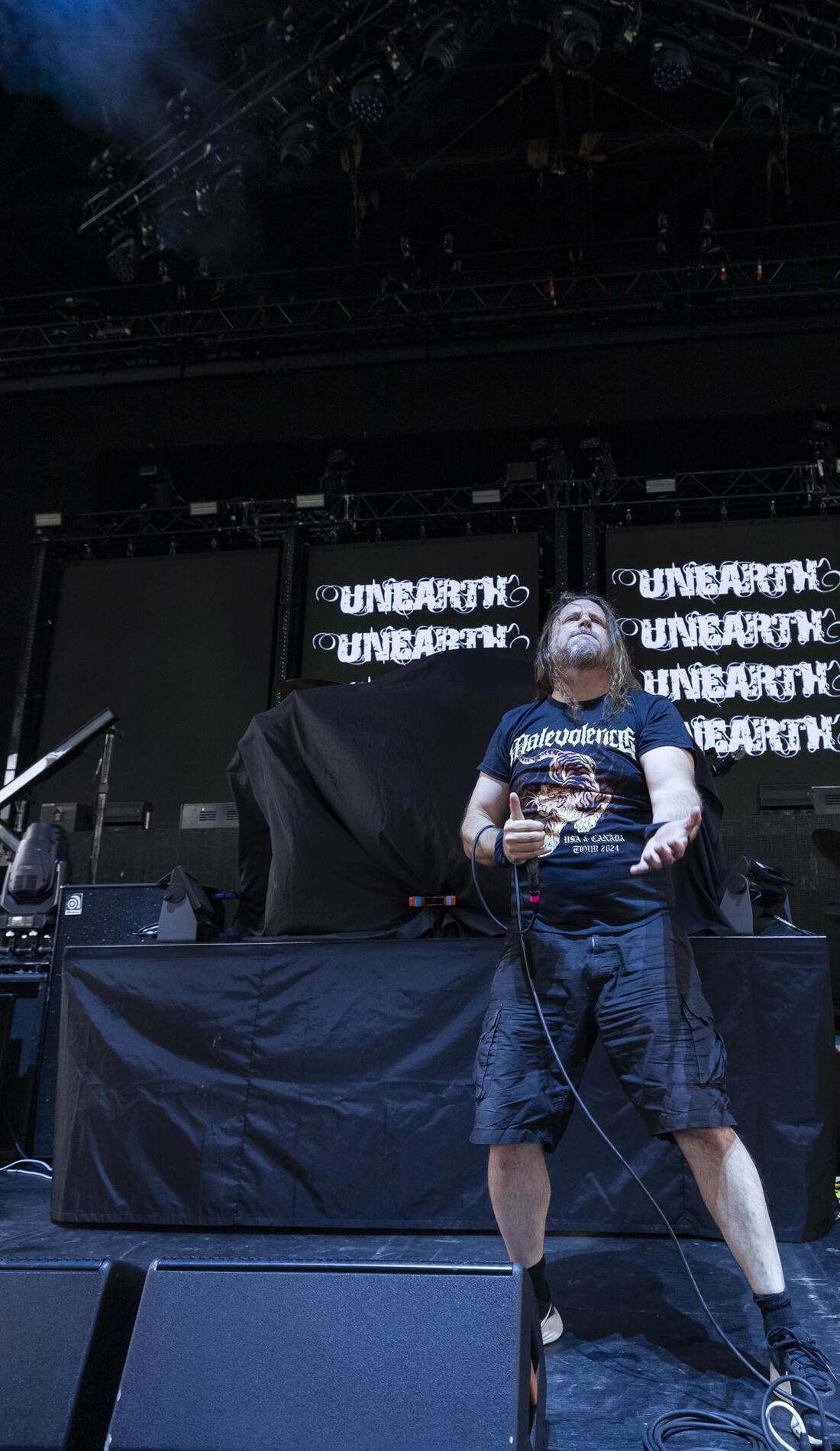 Unearth promotional image for upcoming events and ticket sales