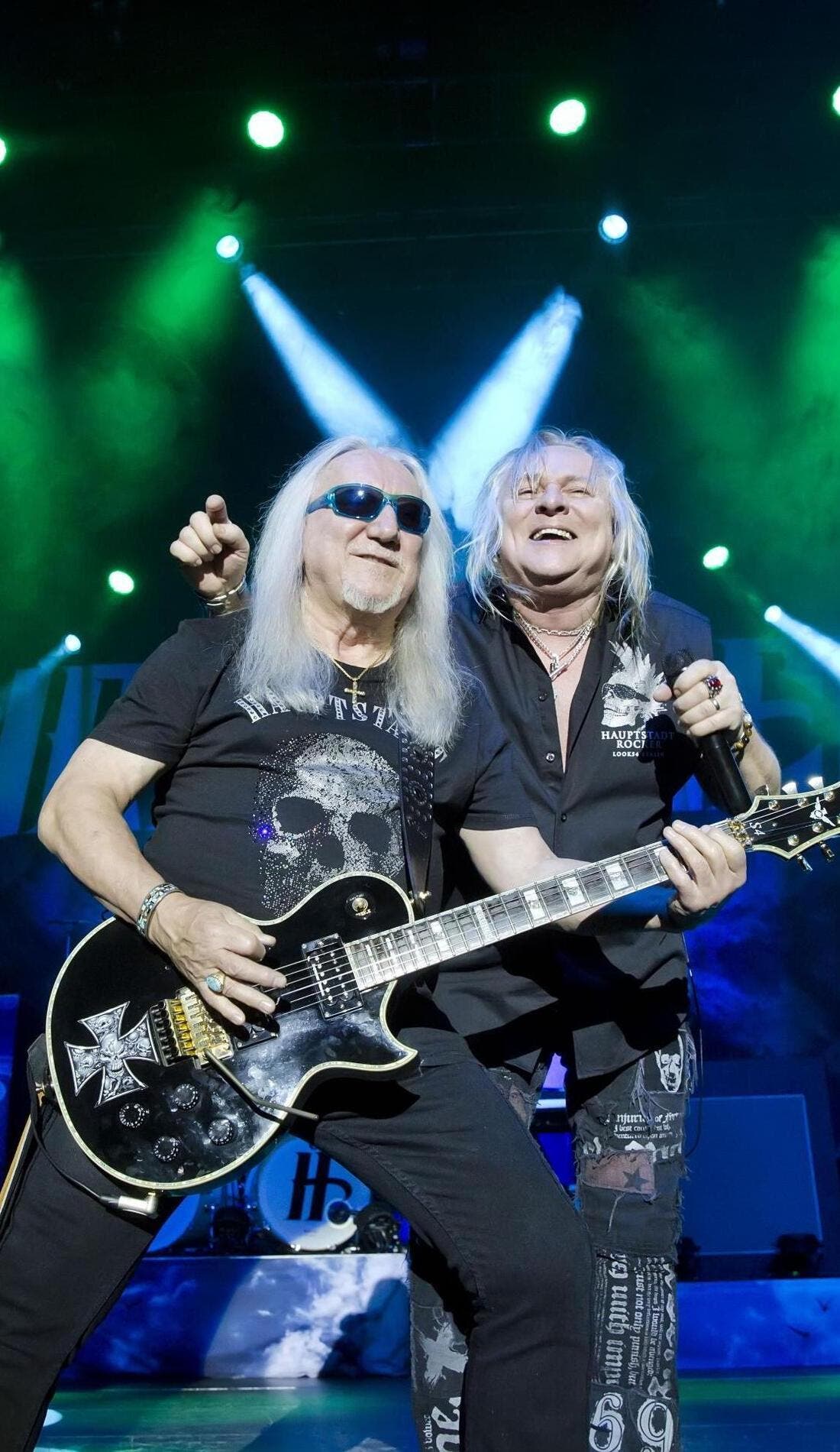 Uriah Heep promotional image for upcoming events and ticket sales